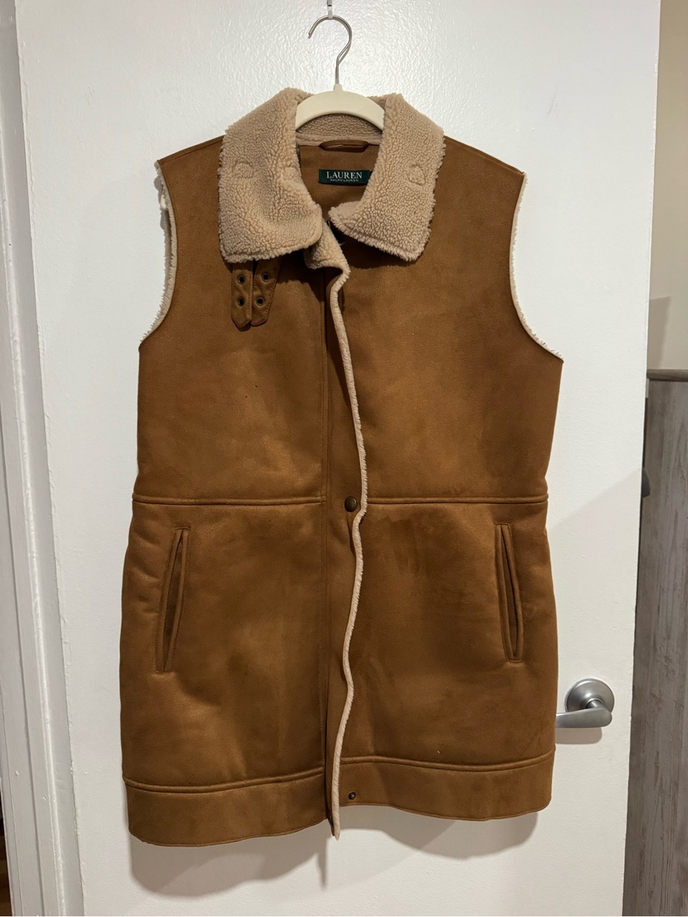 Ralph Lauren Shearling-Lined Vest